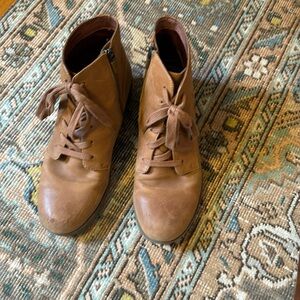 Waterproof Dansko Leather Lace Brown Boot